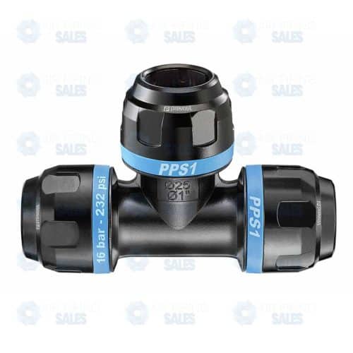 Prevost Aluminum Equal Female Tee Fitting For Pipe