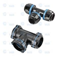 Prevost Aluminum Equal Female Tee Fitting For Pipe