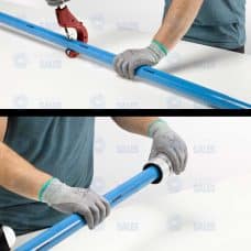 Prevost Aluminum Pipe for Compressed Air