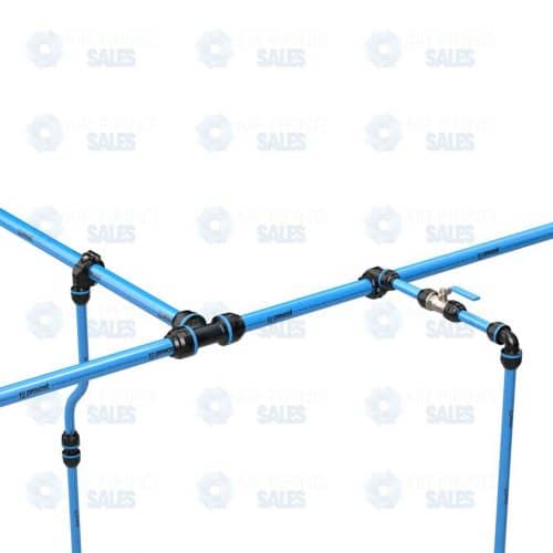 Prevost Aluminum Equal Female Tee Fitting For Pipe