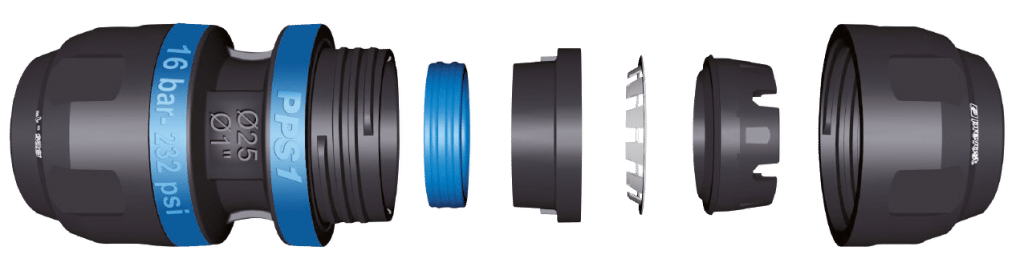 prevost aluminum fittings