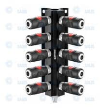 Prevost 4-10 Port 3/4" Female NPT Wall Manifold 31 Prevost 4-10 Port 3/4&Quot; Female Npt Wall Manifold