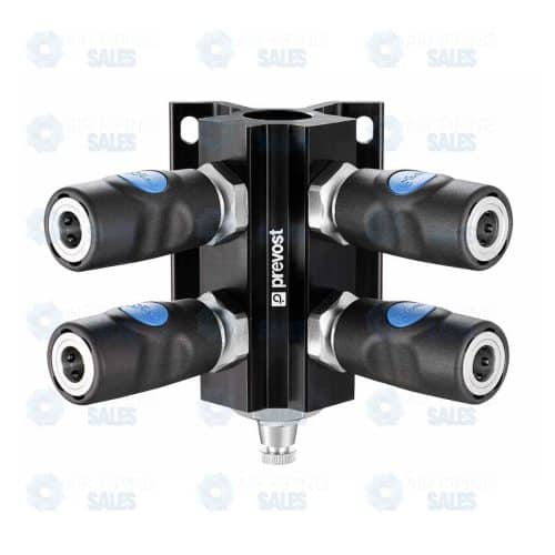 Prevost 4-10 Port 3/4" Female NPT Wall Manifold 1 Prevost 4-10 Port 3/4&Quot; Female Npt Wall Manifold