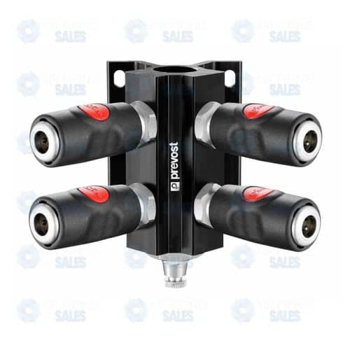 Prevost 4-10 Port 3/4" Female NPT Wall Manifold 2 Prevost 4-10 Port 3/4&Quot; Female Npt Wall Manifold