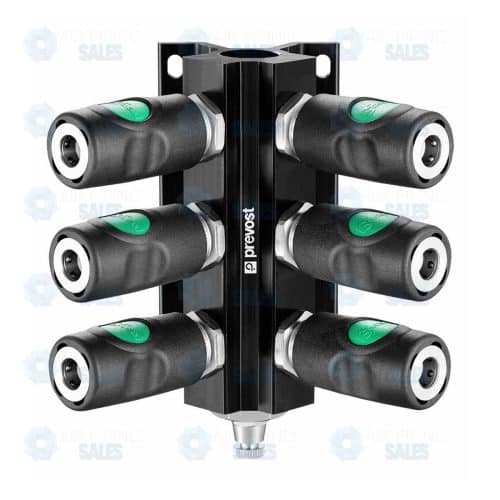 Prevost 4-10 Port 3/4" Female NPT Wall Manifold 7 Prevost 4-10 Port 3/4&Quot; Female Npt Wall Manifold