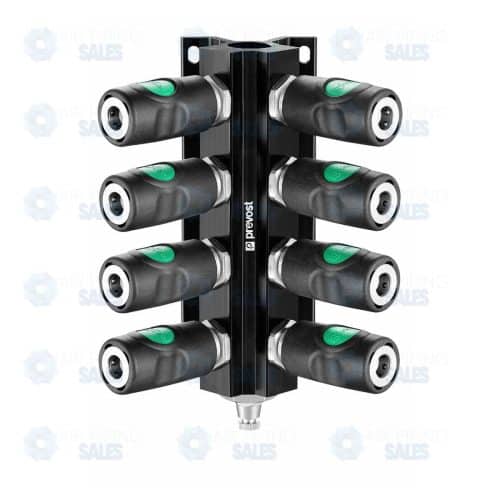 Prevost 4-10 Port 3/4" Female NPT Wall Manifold 11 Prevost 4-10 Port 3/4&Quot; Female Npt Wall Manifold