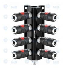 Prevost 4-10 Port 3/4" Female NPT Wall Manifold 27 Prevost 4-10 Port 3/4&Quot; Female Npt Wall Manifold