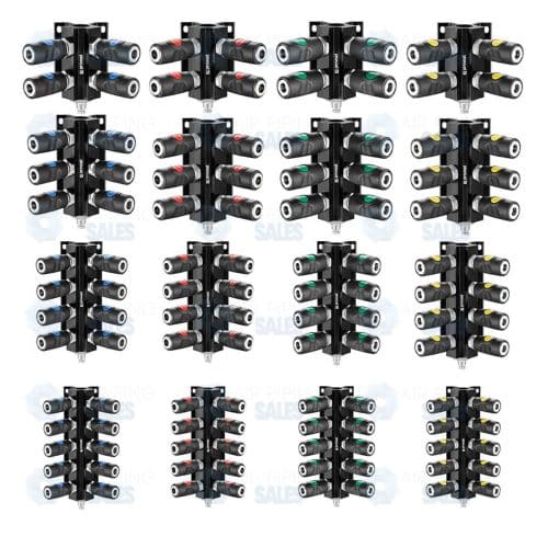 air-manifolds Prevost 4-10 Port 3/4&Quot; Female Npt Wall Manifold