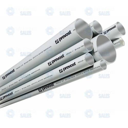 group-gray-prevost-pipe Prevost Aluminum Pipe For Vacuum