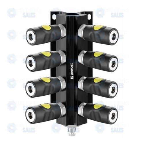 Prevost 4-10 Port 3/4" Female NPT Wall Manifold 12 Prevost 4-10 Port 3/4&Quot; Female Npt Wall Manifold
