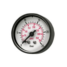 Prevost Round Gauge MNPT 1/4"