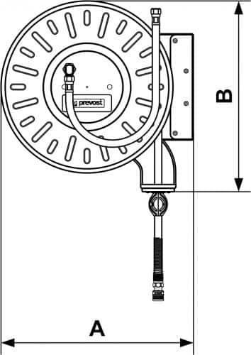 prevost low pressure water reels