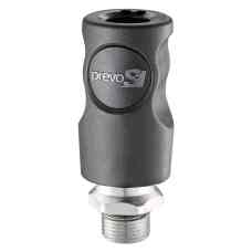 Prevost Male Coupler ISO 3/8" Body