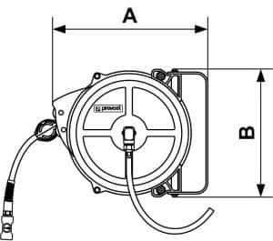Prevost DMF Series Hose ReelÂ 