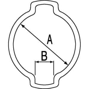 PREVOST STAINLESS STEEL - DOUBLE EAR CLAMP