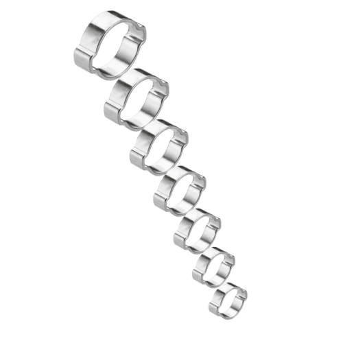 PREVOST TREATED STEEL DOUBLE EAR CLAMP