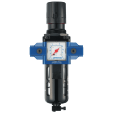 Prevost Alto 2 - 3/8'' Filter-Regulator (Gauge Included) With Wall Bracket And Pipe Adapters