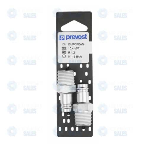 Prevost Male Plug: High Flow Profile (ERP Series) 5 Prevost Male Plug Industrial High Flow