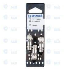 Prevost Male Plug: High Flow Profile (ERP Series) 12 Prevost Male Plug Industrial High Flow