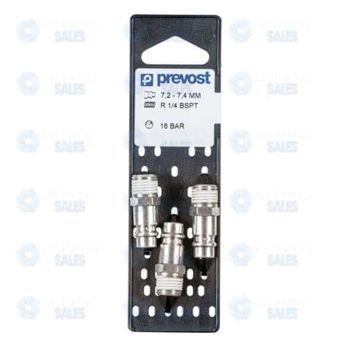 Prevost Male Plug: High Flow Profile (ERP Series) 3 Prevost Male Plug Industrial High Flow
