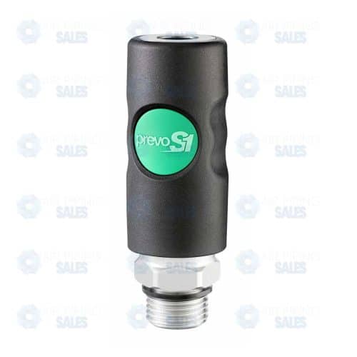 Prevost Male Coupler: High Flow Profile (Esi Series)