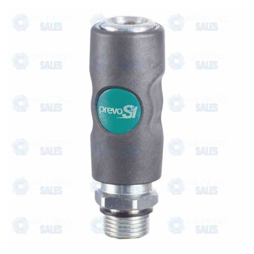 Prevost Male Coupler: High Flow Profile (Esi Series)
