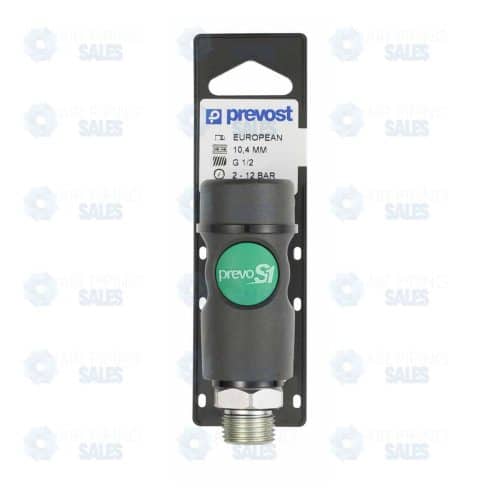 Prevost Male Coupler: High Flow Profile (Esi Series)