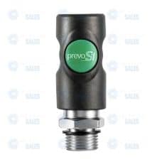 Prevost Male Coupler: High Flow Profile (ESI Series)