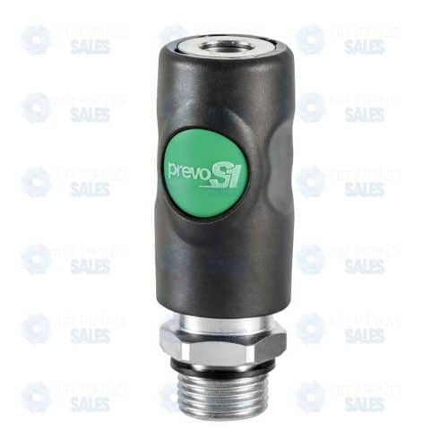 Prevost Male Coupler: High Flow Profile (Esi Series)