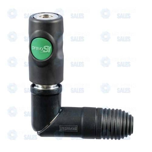 Prevost Thread Swivel Coupler - High Flow Interchange