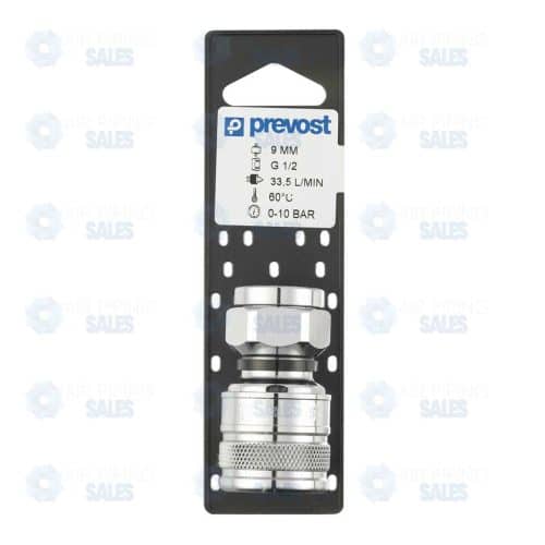 Prevost ELS Series Female Valved Water Coupler 1 Prevost Female Unvalved Coupler