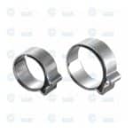 Prevost Stainless Steel Single Ear Clamp With Ring