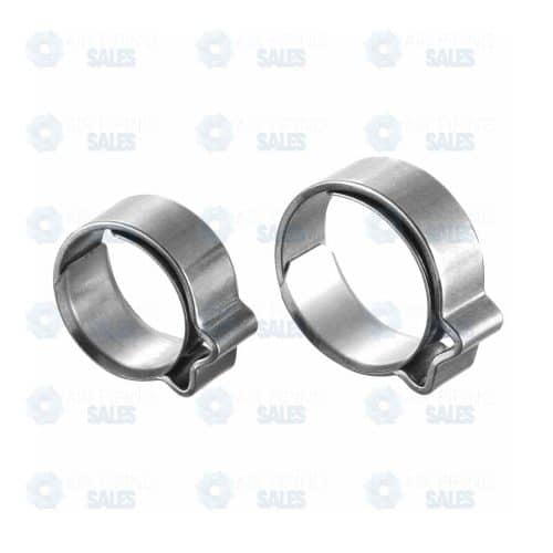 Prevost Stainless Steel Single Ear Clamp With Ring