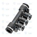 Prevost Conex Unequal Multiple Tee