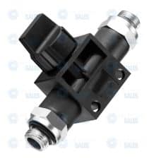 Prevost Conex Male Thread Valve Three-Ways (Inlet Male / Outlet Male)