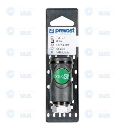 Prevost Female Coupler: High Flow Profile (Esi Series)