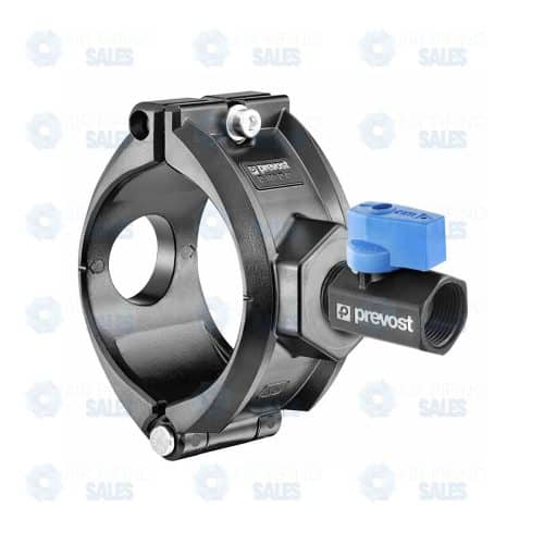 Prevost PPS Aluminum Tapping Flange with Integrated Valve