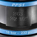 diameter prevost fittings