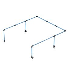 Prevost 1" Garage Kit With Couplers 78 Ft Pipe