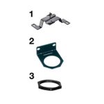 Prevost ATU Q Wall brackets for one unit