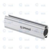 Prevost PPS Square Aluminum Pipe Grey