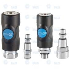 Prevost 1/4" Male/Female Coupler Industrial Body Set (Plugs Included) 3 Prevost 1/4&Quot; Male/Female Coupler Industrial Body Set (Plugs Included) - Image 2