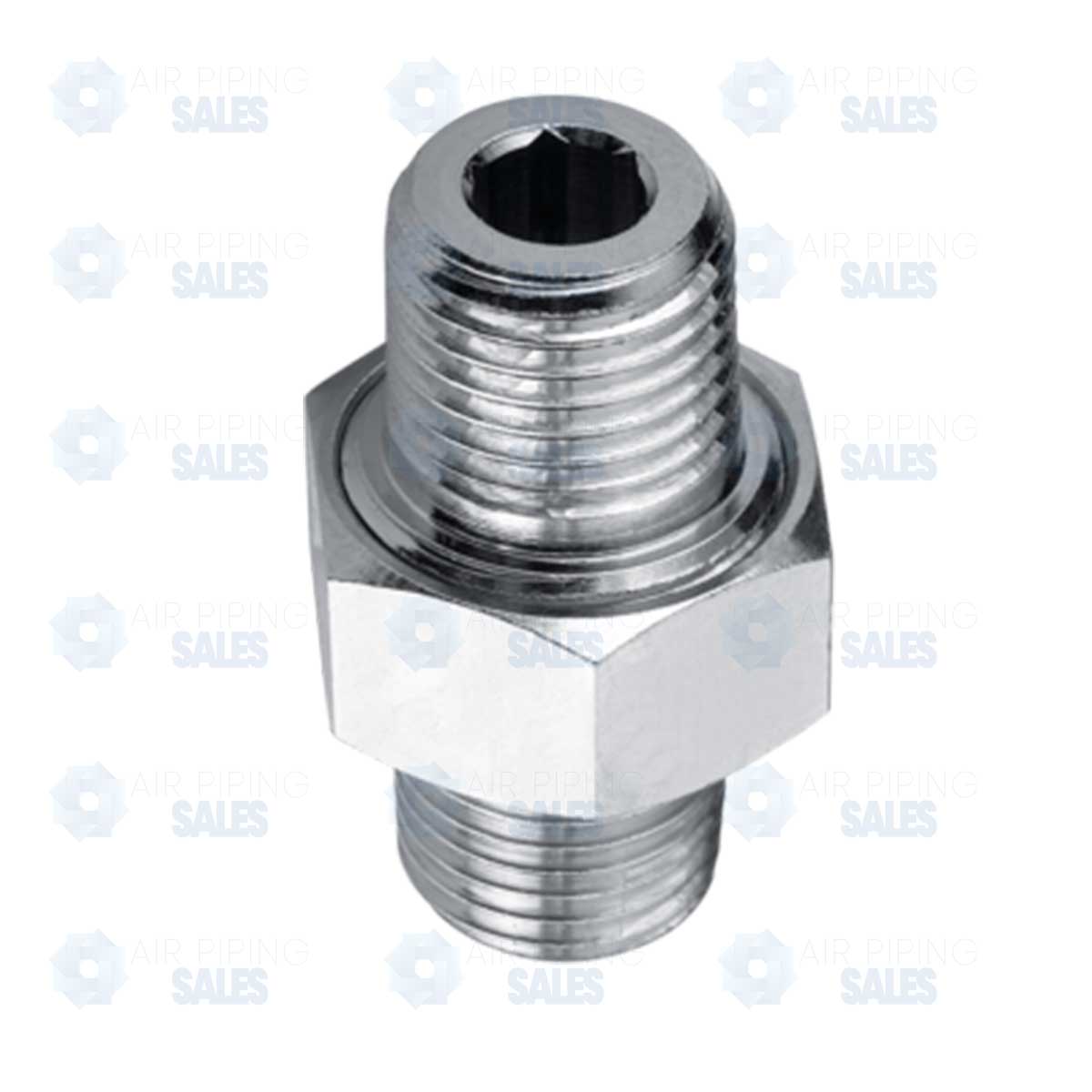 Prevost Rotating Double Nipple - BSPT Thread - Prevost Online Sales