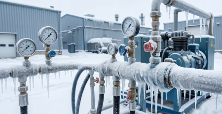 Prevent Frozen Compressed Air Lines